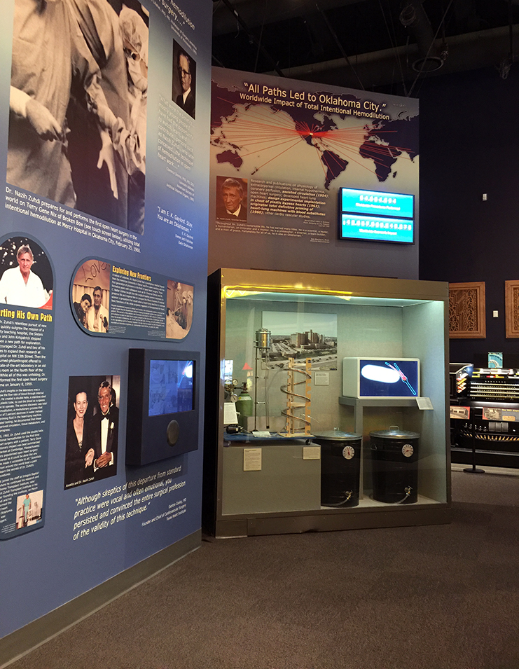 Interactive exhibits for museums
